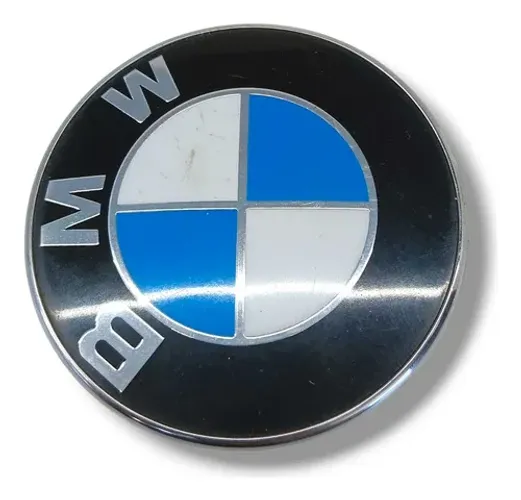 Emblema Bmw Serie 3 5 7  X1 X3 X5 Z3 Preto