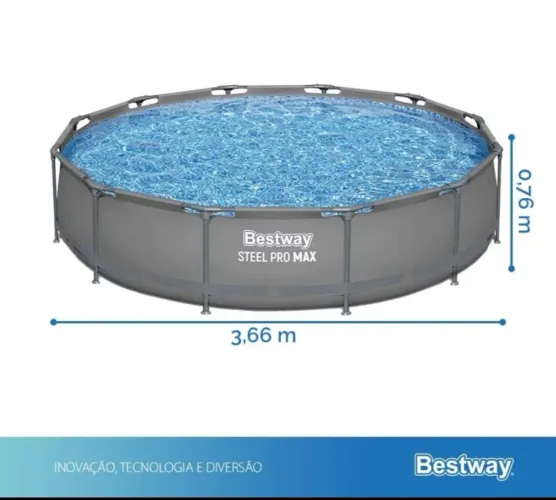Piscina padrão americana circular 6.500l.