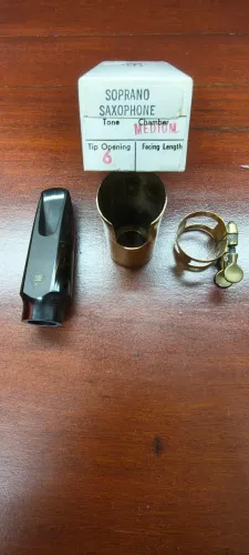 Boquilha Meyer Bros. Soprano Sax 6M (1997) - Item de Colecionador (Sem Uso)