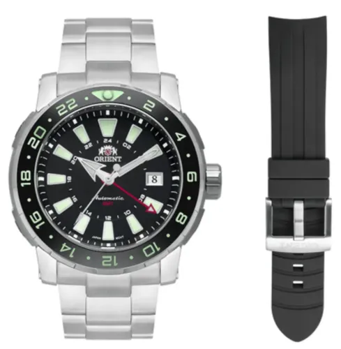 Relógio mergulho Orient Poseidon GMT Automático NH3SS001 P1SX Diver