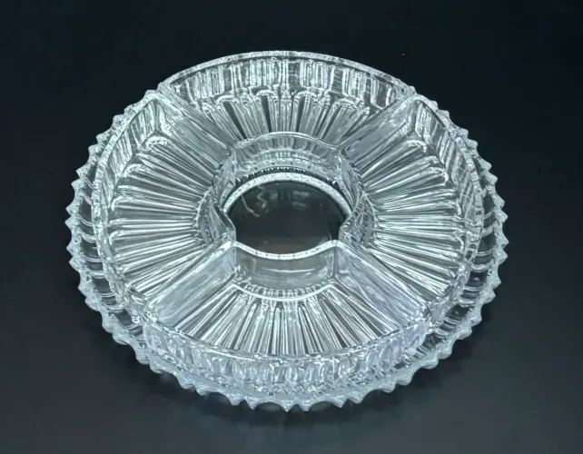 Petisqueira de cristal