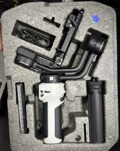 Gimbal Zhiyun Weebill 3E com case, usado uma vez
