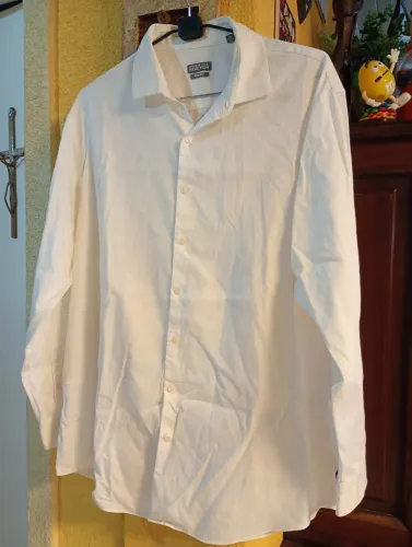 Camisa branca masculina regular fit GG (KENNEDTH COLE)
