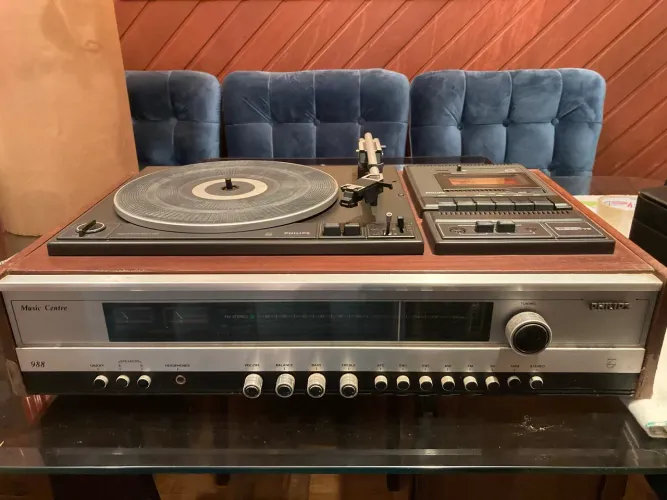 Philips Music Centre Toca Discos