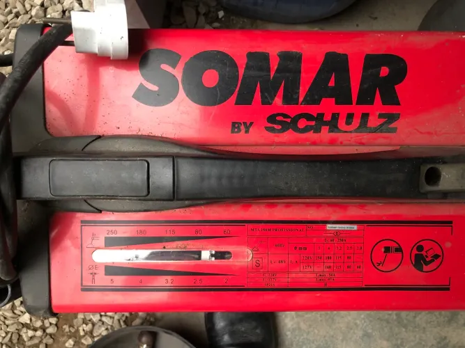 Máquina de Solda MTS 250M Profissional Bivolt - SOMAR