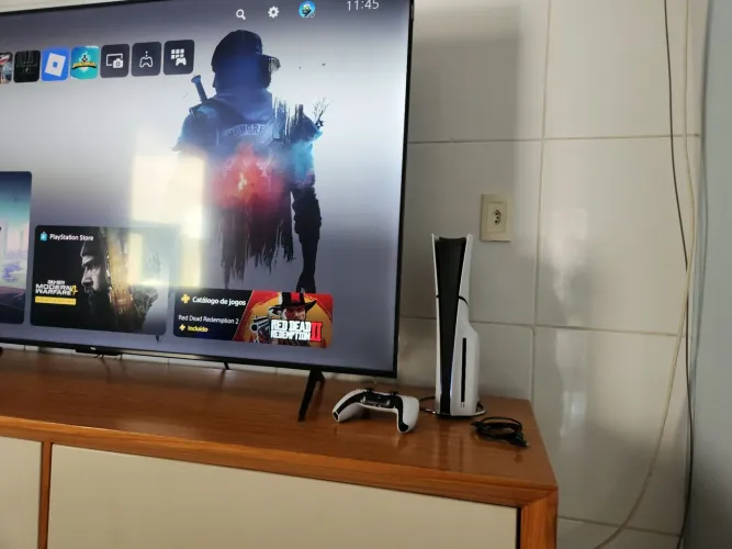 PS5 com leitor