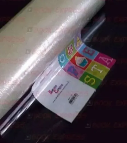 Bobina BOPP brilho fosco rolo laminação embalagem decoração resistente