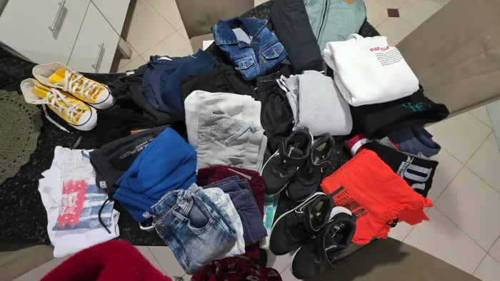 Combo roupas menino 7/8 anos