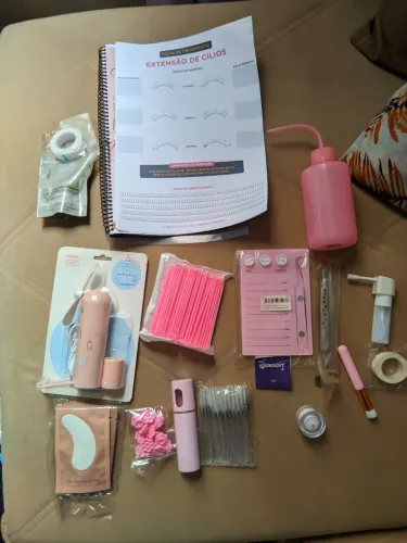 Kit para extensão de cílios 