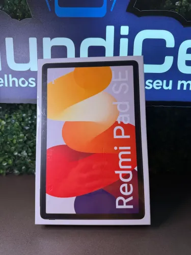 Mundicell_poa tablet Xiaomi Pad SE 128gb 4 ram grafite novo lacrado 