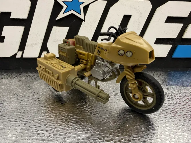 Gi Joe 25th Anniversary Tan RAM Cycle Desert - 2010 - Comandos em ação