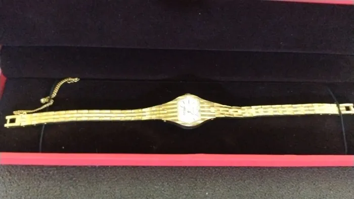 Vendo relógio feminino vintage, banhado a ouro Citizen