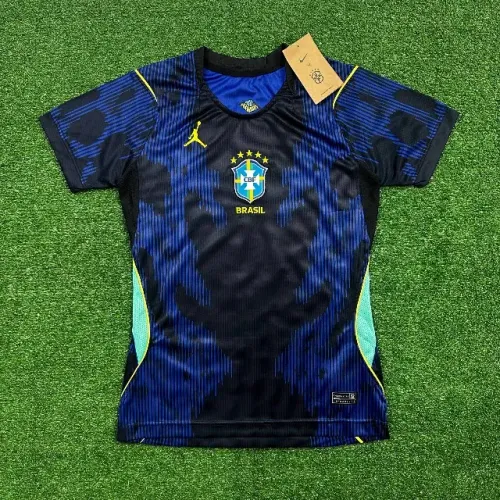 Camisa do Brasil Azul Feminina - Copa do Mundo