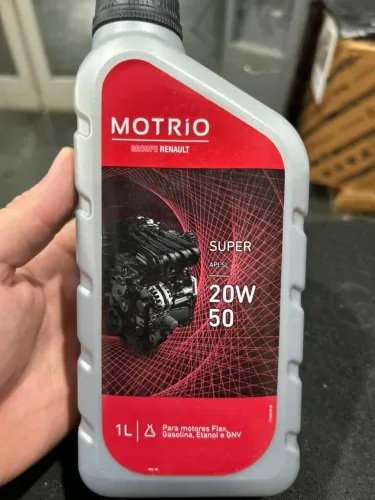 Oleo Motrio Renault 20w50 para motor Flex Gasolina Etanol GNV 