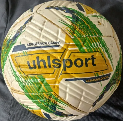Bola Futebol de Campo Uhlsport Aerotrack Campo Tam 5 Oficial