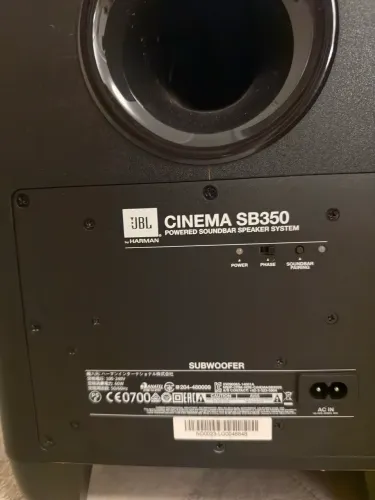 Caixa de Som JBL Soundbar