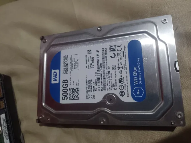 2 HDs de 500 GB WD e SAMSUNG 100% FUNCIONANDO !