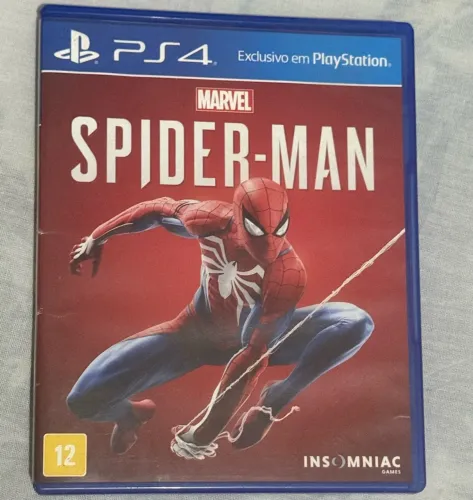 Spider Man PS4 mídia Física