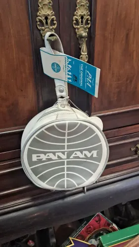Bolsa Aviação Pan Am ainda novas na etiqueta 