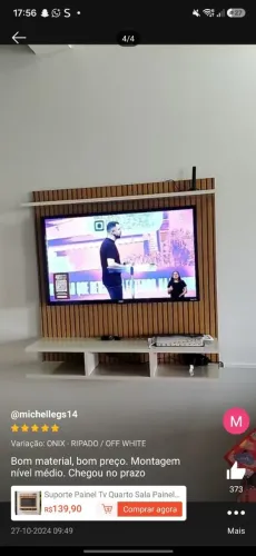 Painel de parede ate 32 polegadas tv