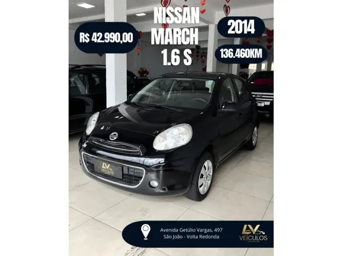 Nissan March S 1.6 16V Flexstart 5P 2014