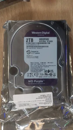HD WD Purple 2TB para DVR CFTV