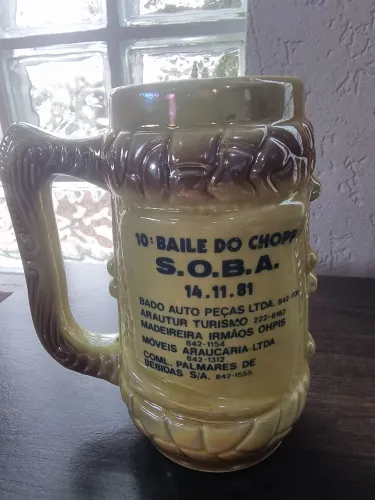 Kit 3 Canecas Antigas Baile Do Chopp SOBA Araucária - Louçalar e Grejj Graus