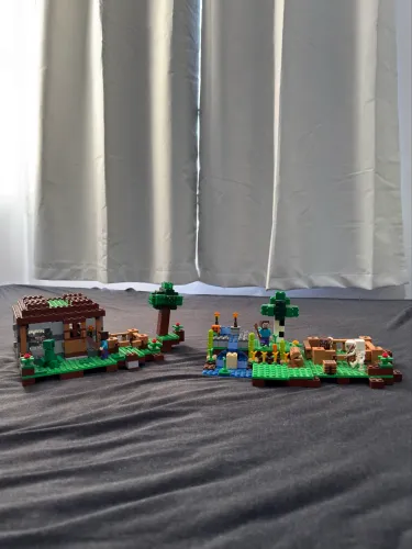 Lego Minecraft Casa e fazenda