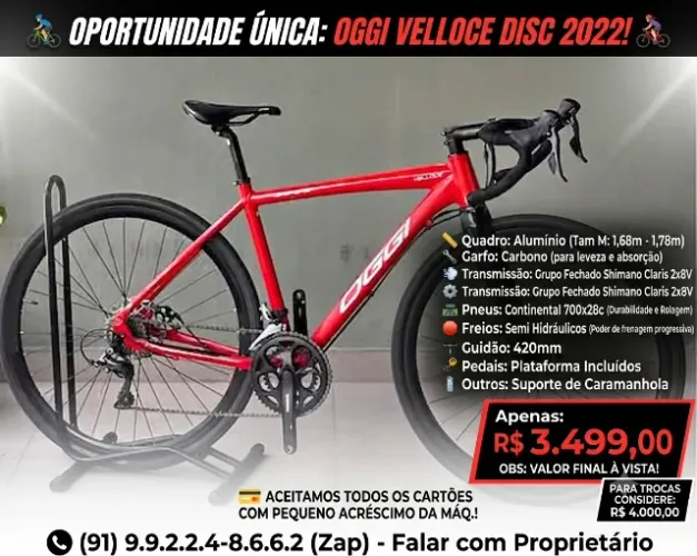 Bike OGGI Velloce Disc - Oferta!