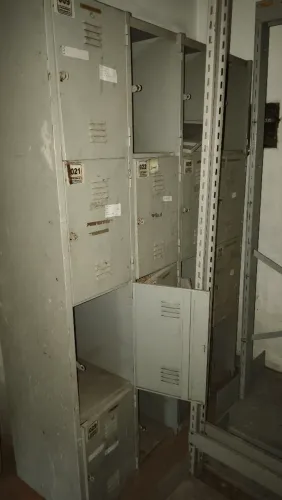 Vestiário 16 portas armario de aço ferro roupeiro LEIA