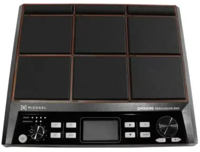 Pad Eletrônico Michael Dmx 600 Percussao Bateria Eletrônica