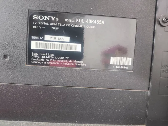 Televisão Sony