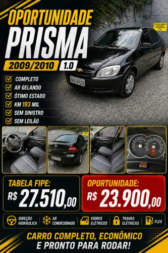 Chevrolet Prisma Sed. Maxx 1.0 8V Flexpower 4P 2010