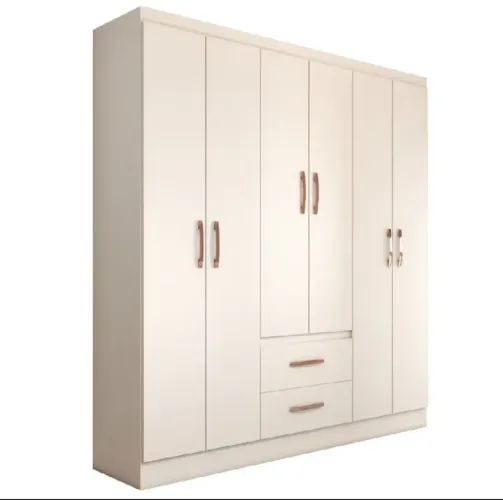 Guarda roupa casal 6 portas 2 gavetas