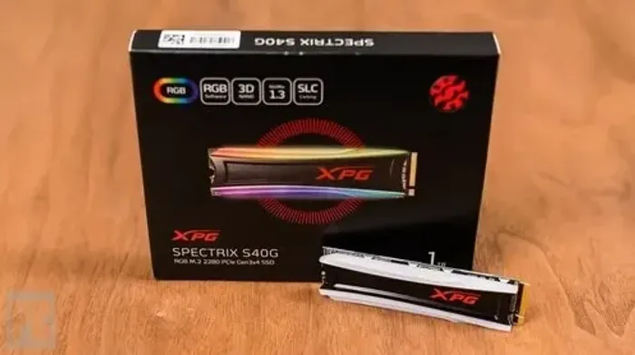 SSD XPG Spectrix S40G PCIexp Gen3x4 512GB RGB