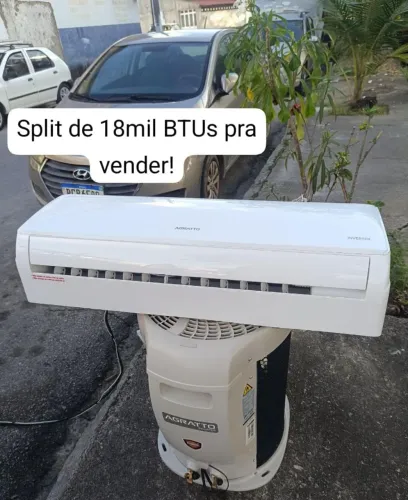 AR-CONDICIONADO SPLIT 18000 BTUs MUITO NOVO!!!