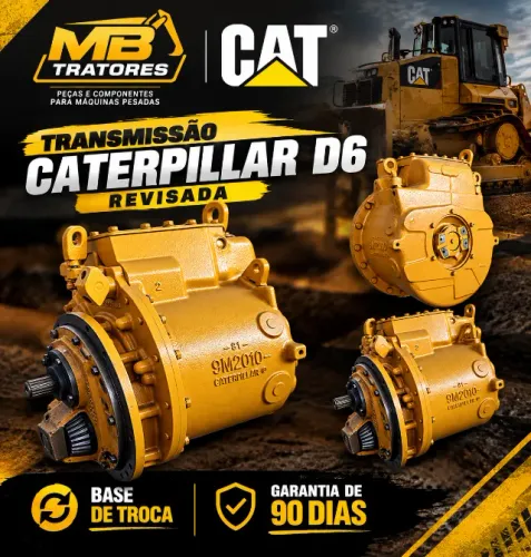 Transmissão Caterpillar D6