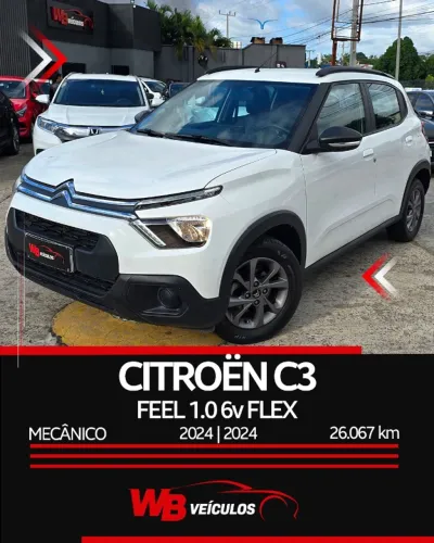 Citroen C3 Feel 1.0 Flex 6V 5P Mec. 2024