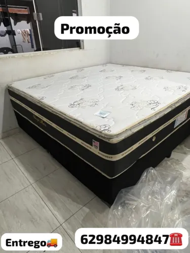 Colchao king novo