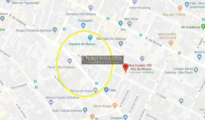 Área comercial na Mooca com 2.700 m² , com 32 metros de frente,