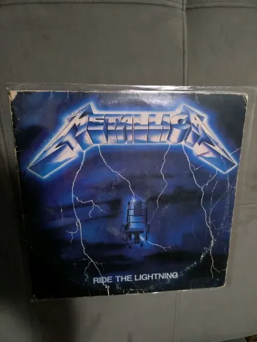 lp metallica ride the lightning 1990