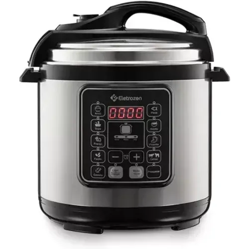 Panela de Pressão Elétrica 6 Litros Inox Eletrozon