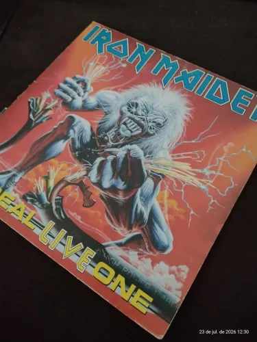 LP Iron Maiden A Real Live One