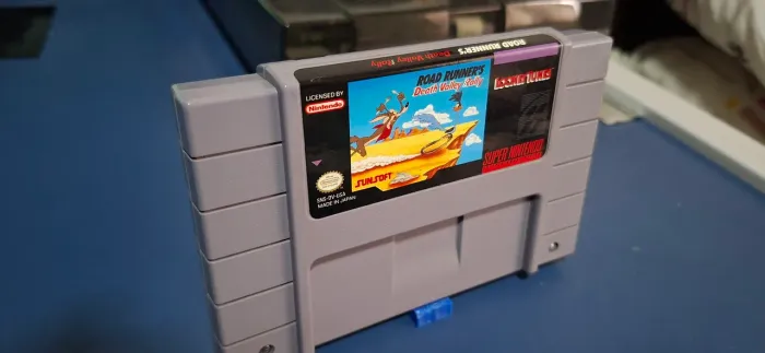 Jogo - Road Runner's Death Valley Rally - Snes (Super Nintendo) - Original