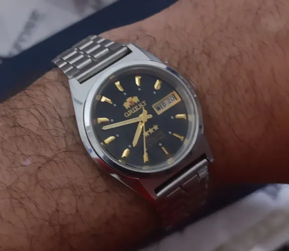 Relógio antigo ORIENT automático RELIQUIA lindo 24mm