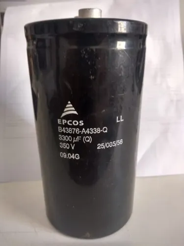 capacitor epcos -3300 f 