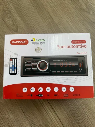 Rádio automotivo na loja Supereletronicosjf