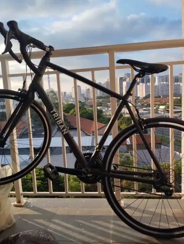 Bicicleta de Estrada Triban RC120 2X8V