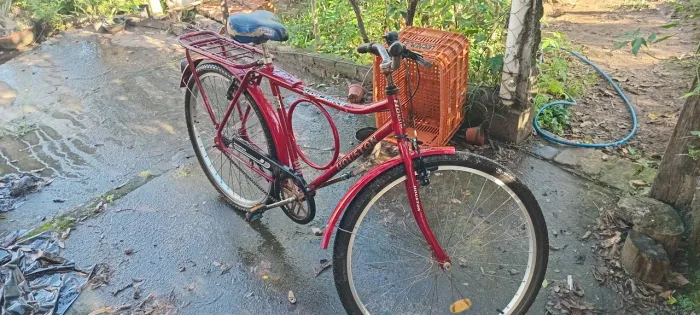Bicicleta barra forte