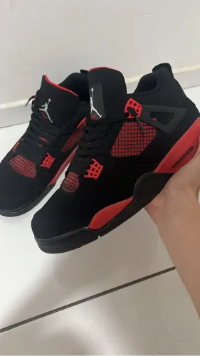 JORDAN 4 RED THUNDER